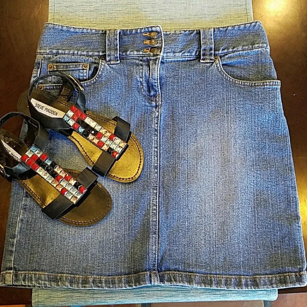 Ann Taylor Loft Denim skirt